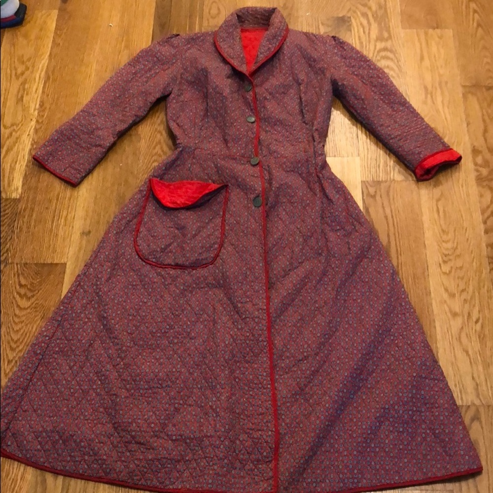 Quilted Vintage House Coat